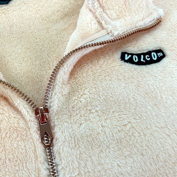 🔆VOLCOM🔆 PHEELIN PHUZZY COZY SOFT JACKET - Picture 13 of 17